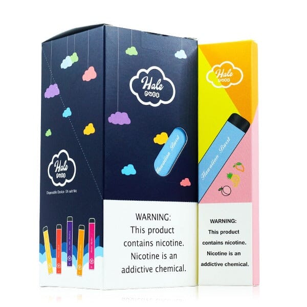 Hale Disposable E-Cigs (Individual) with packaging