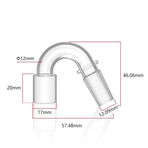 Hamilton Nomad Battery Water Pipe Attachment measurement