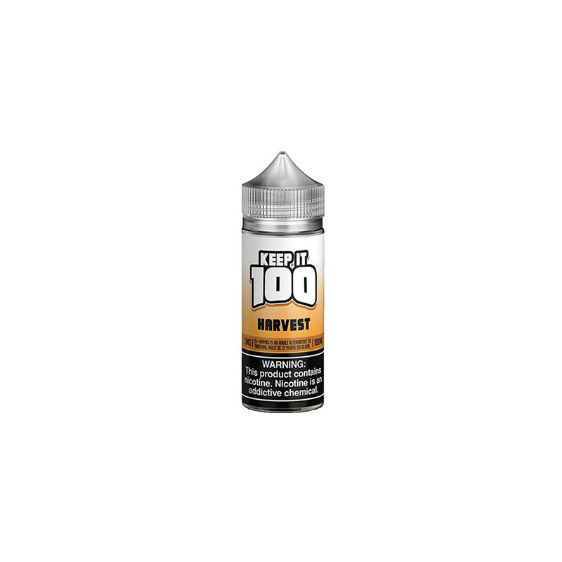 Harvest by Keep It 100 Tobacco-Free Nicotine Series 100ml Bottle