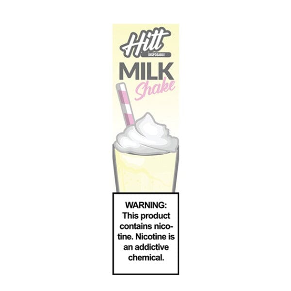 Hitt Go Disposable E-Cigs milk shake packaging