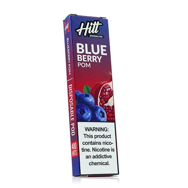 Hitt Go Disposable E-Cigs blueberry pom packaging
