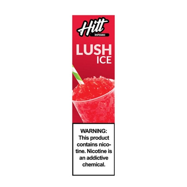 Hitt Go Disposable E-Cigs lush ice packaging