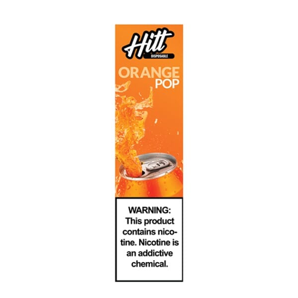 Hitt Go Disposable E-Cigs orange pop packaging