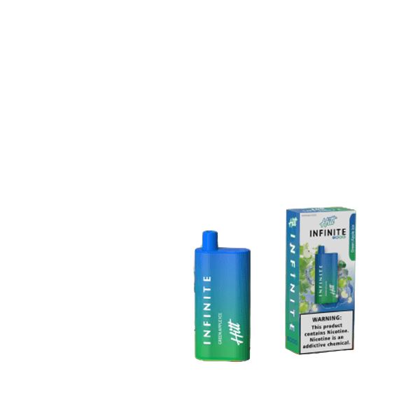 Hitt Infinity Disposable 8000 Puffs 20mL - cool mint with packaging