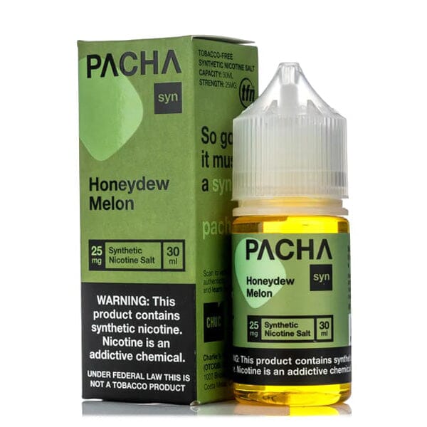 Honeydew Melon by PACHAMAMA Salts TFN 30ml with packaging