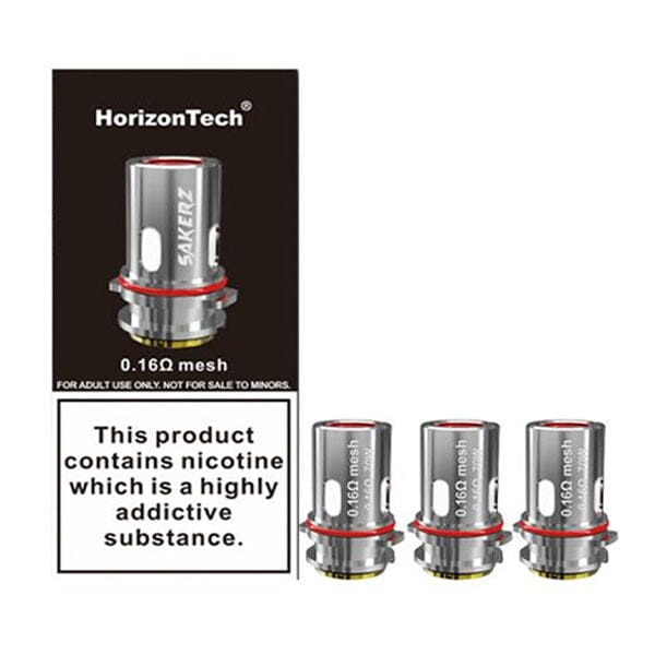 Horizon SAKERZ Coils (3-Pack) - 0.16ohm Mesh with packaging