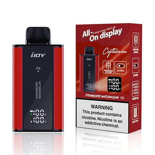 IJoy Bar Captain 10000 Disposable 10000 Puffs 18mL strawberry watermelon with packaging