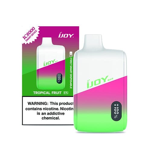 IJoy Bar IC8000 Disposable | 8000 Puffs 18mL tropical fruit with packaging