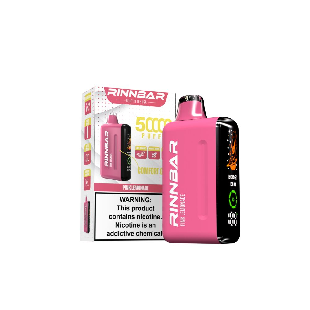 Rinn Bar 50K Disposable - Pink Lemonade with Packaging