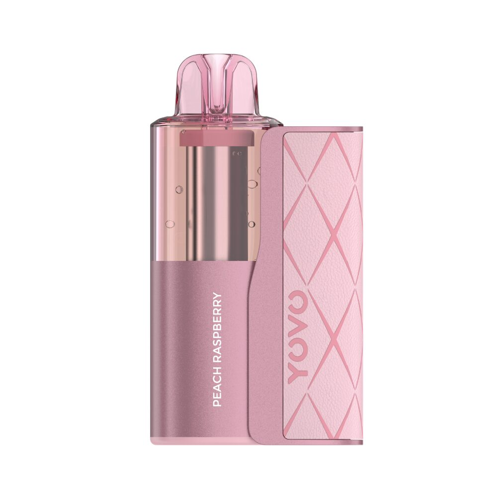 Yovo JB50000 Kit 50K Disposable, 15mL (Dispo + Power Dock) Peach Raspberry	