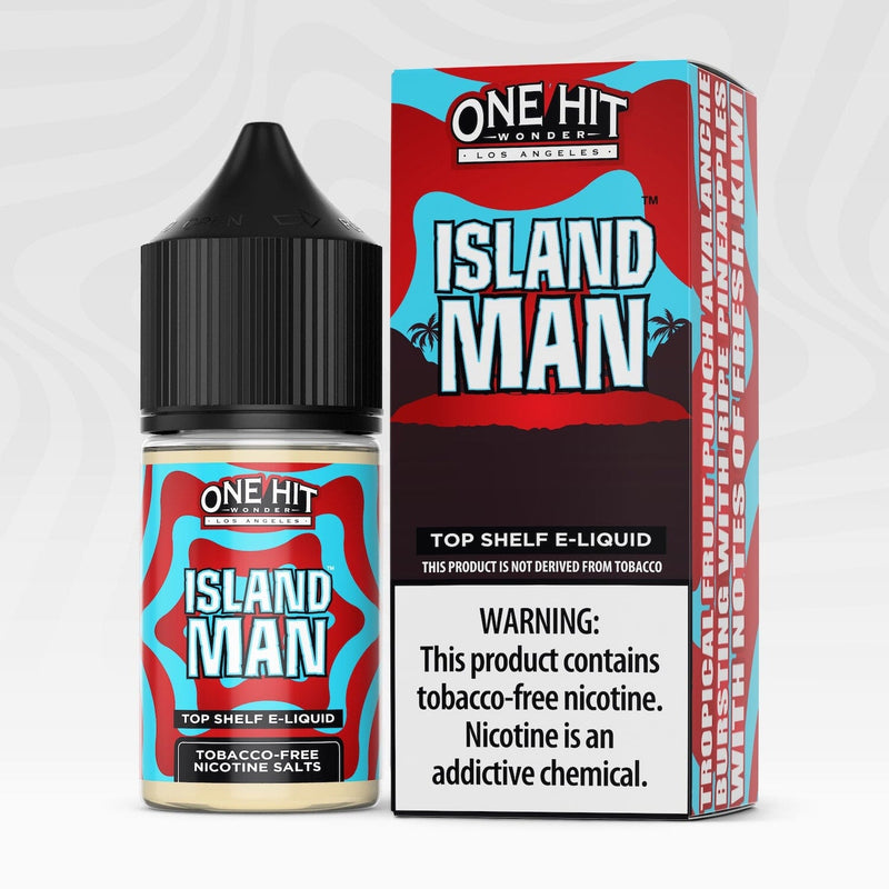 Island Man by One Hit Wonder TF-Nic 30mL Salt Series with Packaging