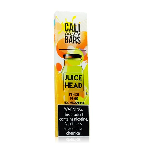 JUICEHEAD | Cali Bars Disposables (10-Pack) peach pear packaging