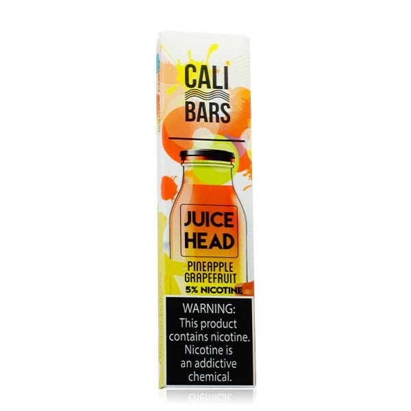 JUICEHEAD | Cali Bars Disposables (10-Pack) pineapple grapefruit packaging