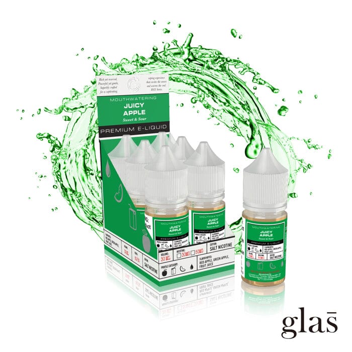  Juicy Apple by Glas BSX Salts TFN 30ml with packaging