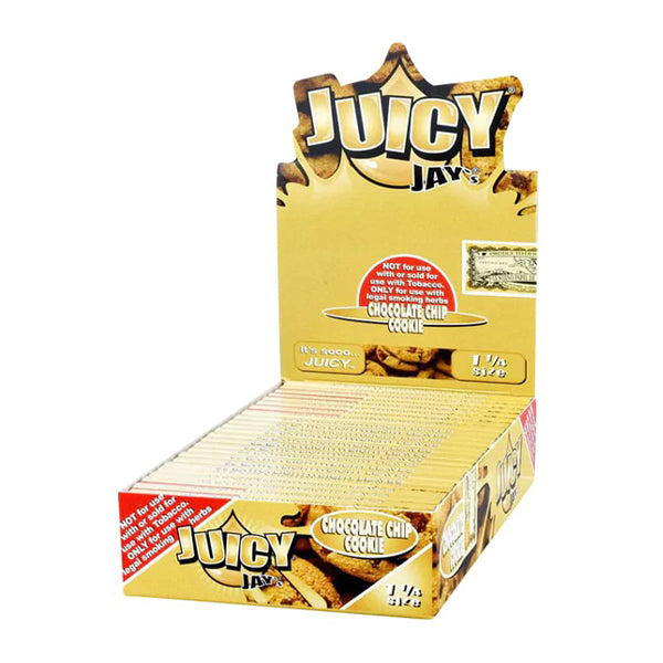 Juicy Jay’s (Wraps)(32-Pack) Rolling Papers chocolate chip cookie packaging