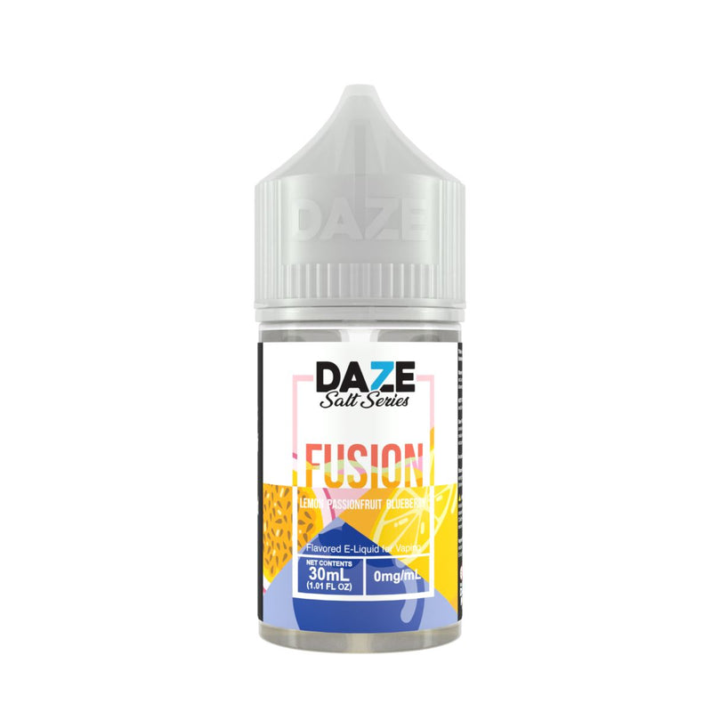 Lemon Passionfruit Blueberry by 7Daze Fusion Salt 30mL Bottle
