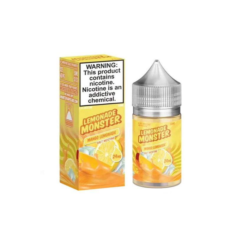 Lemonade Mango | Lemonade Monster Salt Series E-Liquid | 30mL with packaging