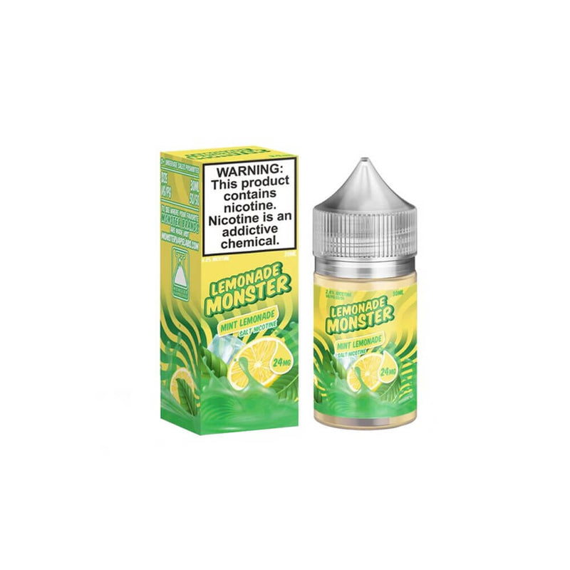 Lemonade Mint | Lemonade Monster Salt Series E-Liquid | 30mL with packaging