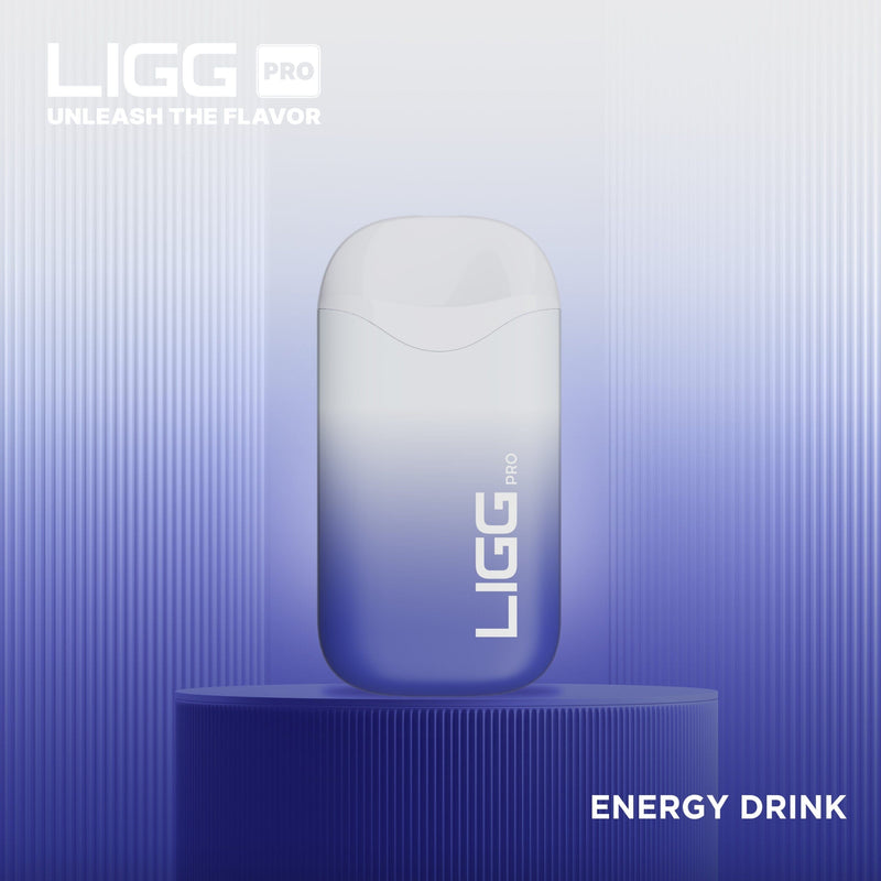 Ligg Pro Disposable 5500 Puffs 14mL 50mg Energy Drink