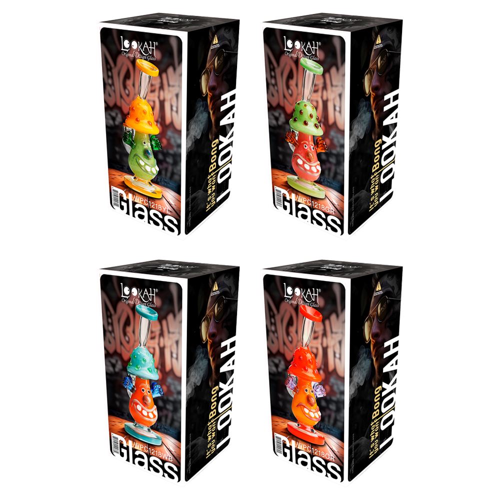 Lookah 8.3” Cute Clown Mushroom Dab Rig (WPC1218) Group Photo