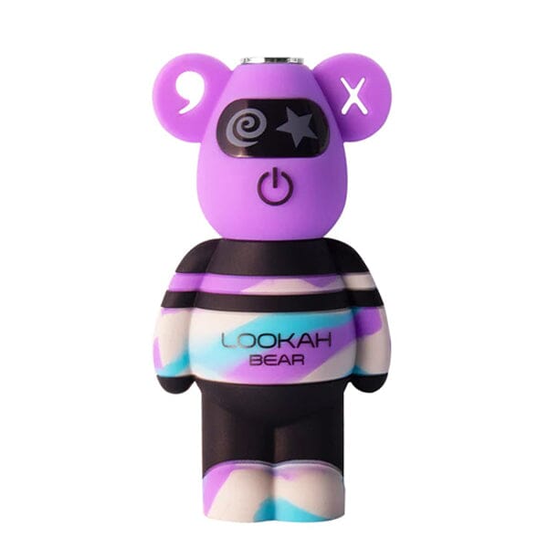 Lookah Bear Mod purple tie dye
