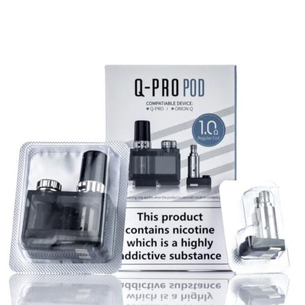 Lost Vape Orion Q-Pro Pod And Coils Kit (1 Pod + 2 Coils) with packaging