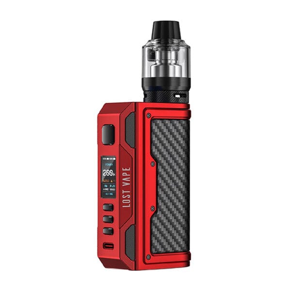 Lost Vape Thelema Quest 200W Kit Matte Red/Carbon Fiber