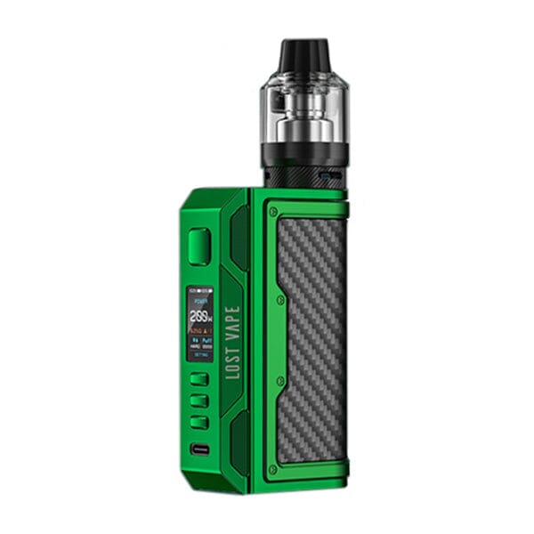 Lost Vape Thelema Quest 200W Kit Green/Carbon Fiber