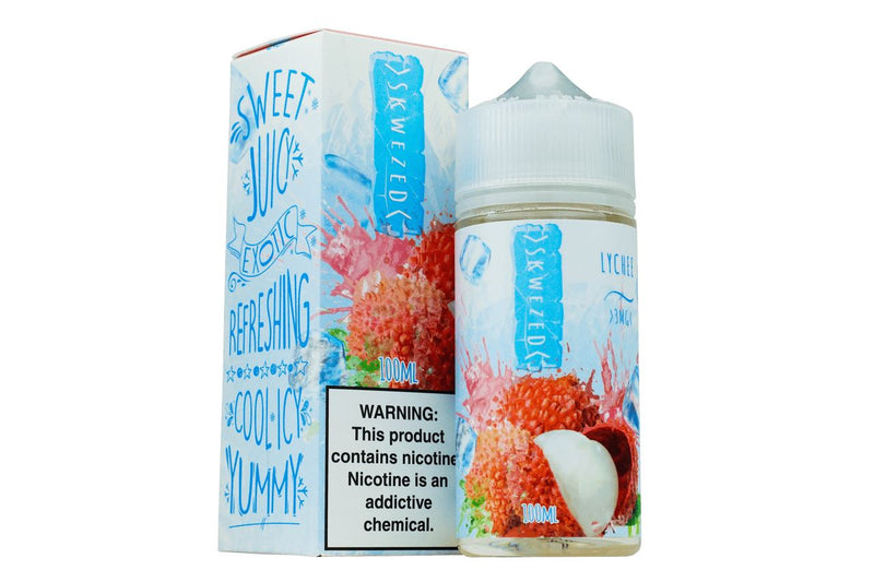 Lychee by Skwezed Salt 100ml with packaging