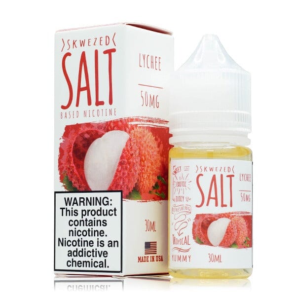 Lychee by Skwezed Salt 30ml with packaging