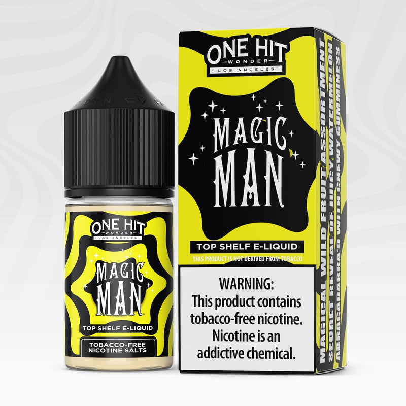 Magic Man by One Hit Wonder TF-Nic 30mL Salt Series with Packaging