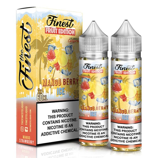 Mango Berry on ICE by Finest Fruit 120ML with packaging