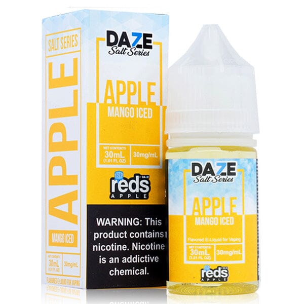 Mango Iced by Reds TFN Salt E- Liquid with packaging