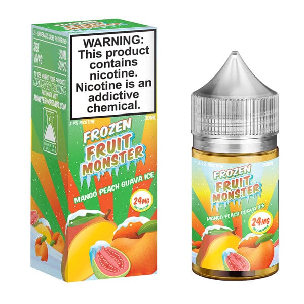  Mango Peach Guava Ice By Frozen Fruit Monster Salts E-Liquid with packaging