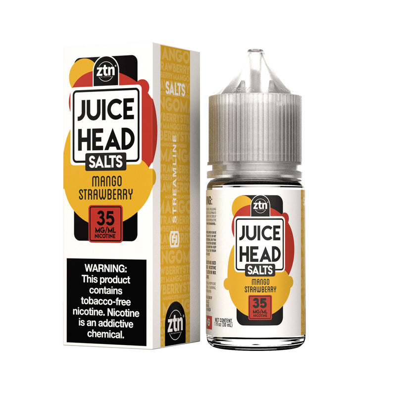 Mango Strawberry Juice Head Salts TFN 30ML with packaging