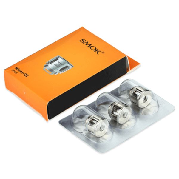Minos Q2 Replacement Coil by Smok (Pack of 3) with packaging