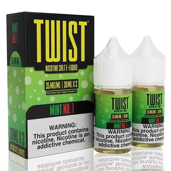 Mint No. 1 by Twist Salt E-Liquids 60ml with packaging