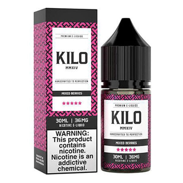 Mixed Berries by Kilo Salt E-Liquid with packaging