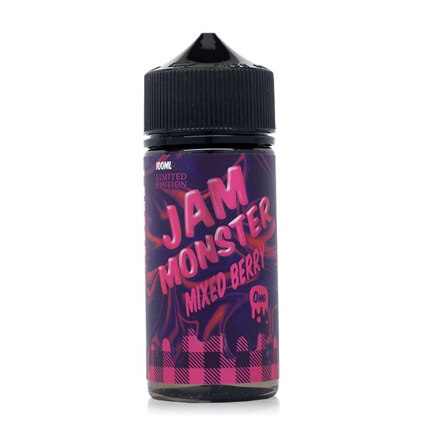 Mixed Berry by Jam Monster E-Liquid bottle