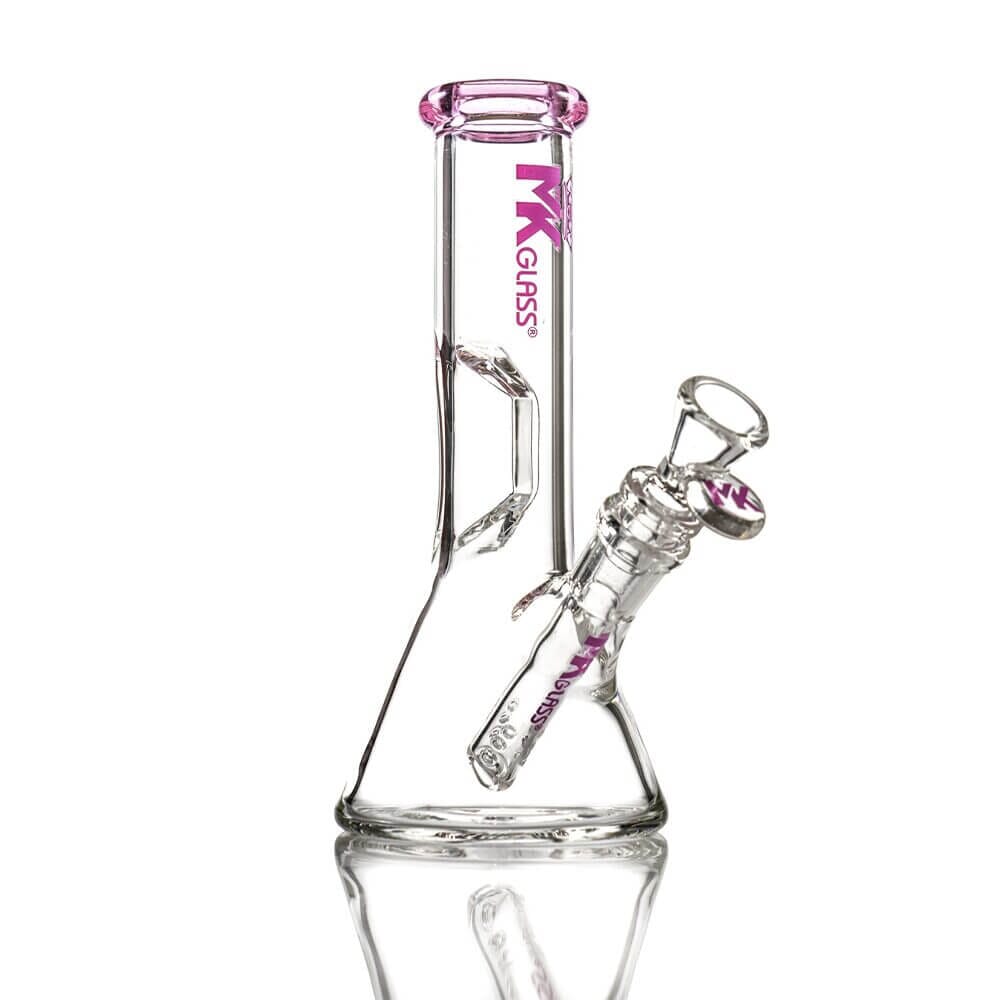 MKGlass MK8 Ice Catcher Breaker 8″ Water Pipe Pink