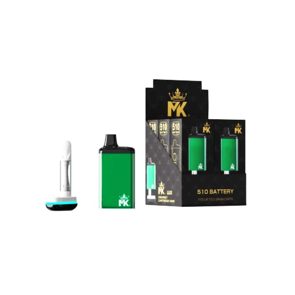 MKGlass MKGlass MKBT1 Lux Discreet 510 Battery - Green