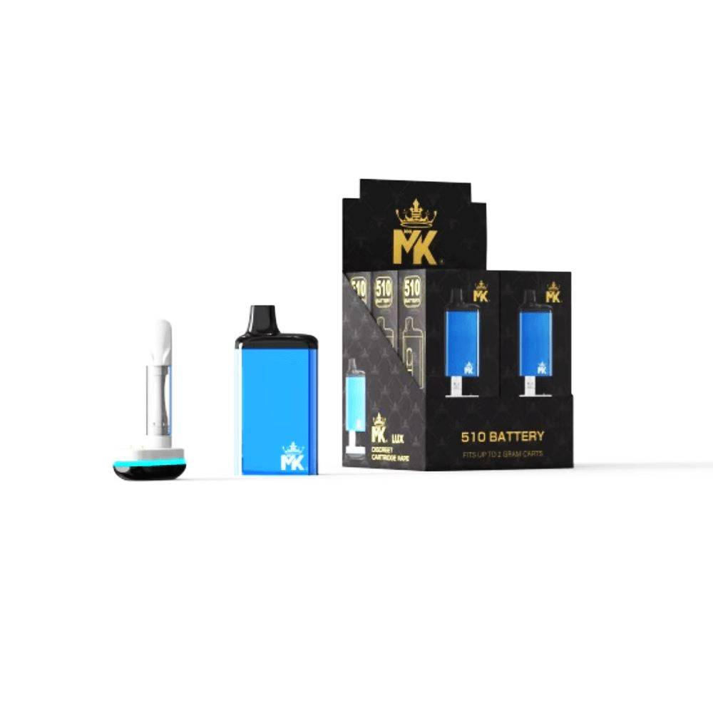 MKGlass MKGlass MKBT1 Lux Discreet 510 Battery - Blue