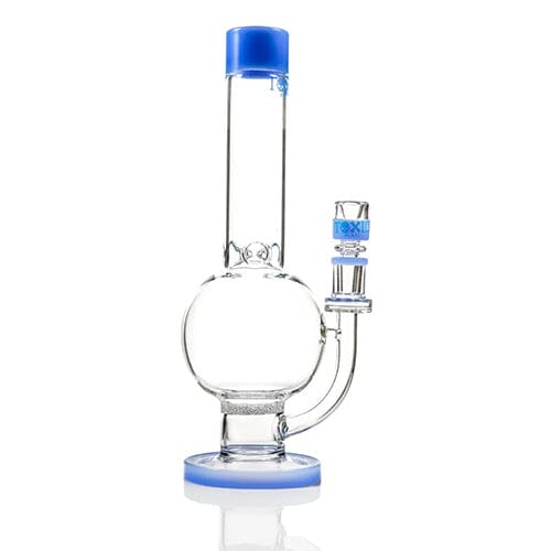 MKGlass TX87 Toxic Frit Perc Globe Water Pipe Kit jade blue