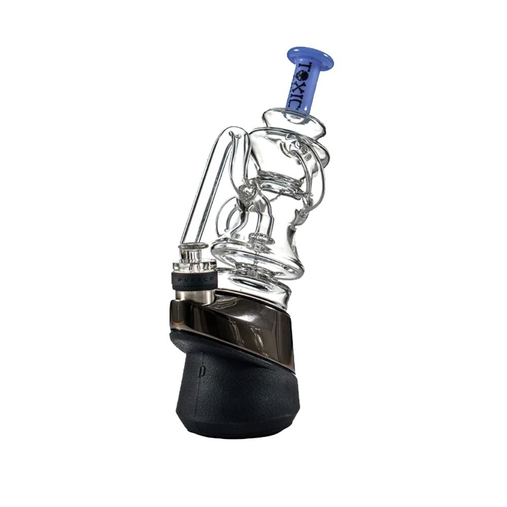 MKGlass TXAT15 Toxic Puffco Glass Attachment (Attachment Only) - Jade Blue