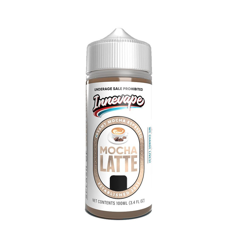 Mocha Latte by Innevape TFN Series E-Liquid 100mL (Freebase) bottle