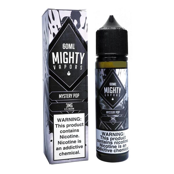 Mystery Pop by Mighty Vapors 60ml with packaging