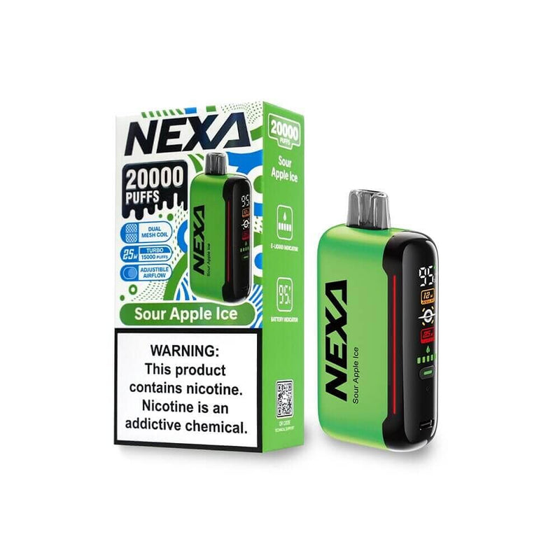 NEXA 20K Disposable Sour-Apple-Ice