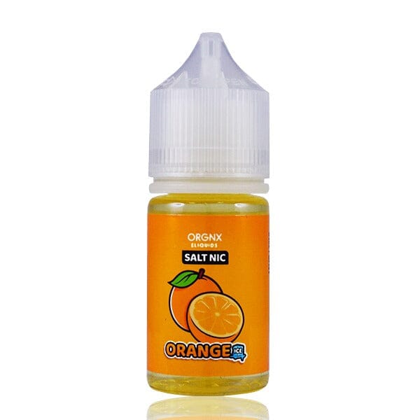 ORGNX Salt eJuice (30mL) orange ice bottle