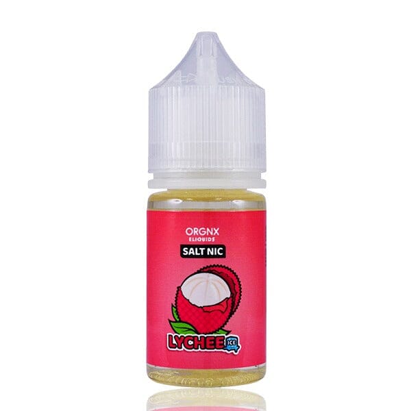 ORGNX Salt eJuice (30mL) lychee ice bottle