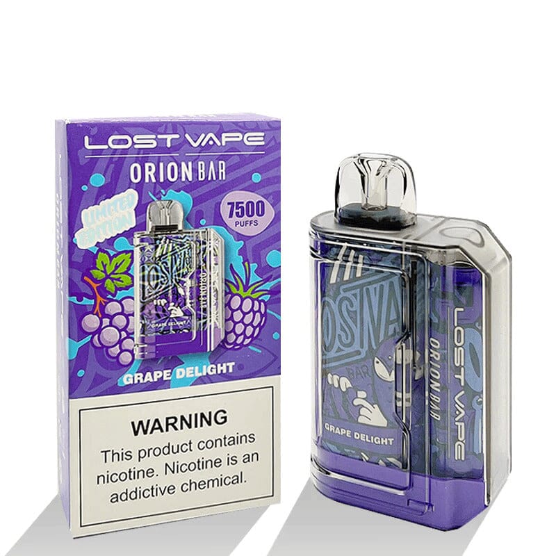 Orion Bar Sparkling Edition Disposable | 7500 Puff | 18mL | 50mg grape delight